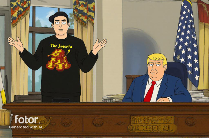 Rick and Morty Trump y Elon Musk